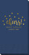 Confetti Dots Cheers Guest Towels Image 3 of 6